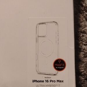 iPhone 16 Pro Max Clear Ultra  Hybrid Case